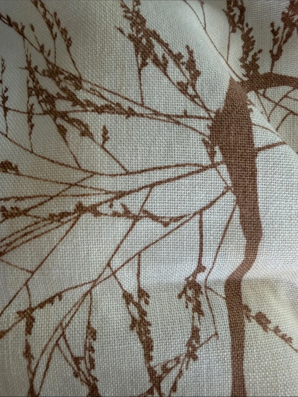 Vera Neumann “Chinese Grass” or “Golden Field of Wheat” Rectangle Tablecloth